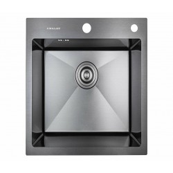 Мойка врезная 43x48 Нормал Графит AMALET