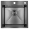Мойка врезная 48x48 Премиум Графит Honey AMALET