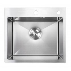 Мойка врезная 48x48 Нормал Сатин AMALET