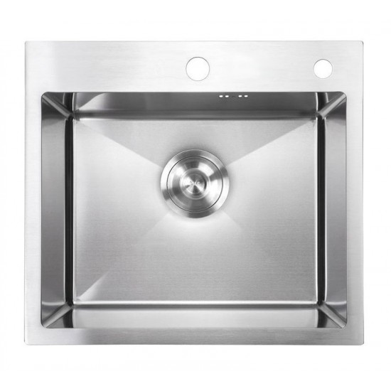 Мойка врезная 48x48 Нормал Сатин AMALET