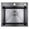 Мойка врезная 50x45 Standart Графит AMALET