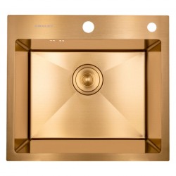 Мойка врезная 50x45 Standart Золото AMALET