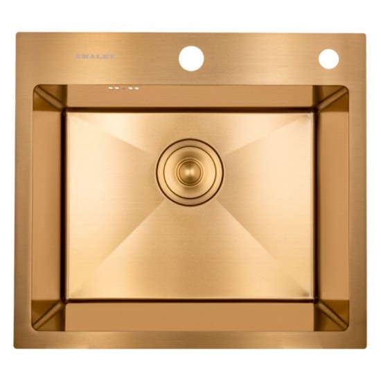 Мойка врезная 50x45 Standart Золото AMALET Мойка врезная 50x45 Standart Золото AMALET