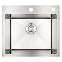 Мойка врезная 50x45 Standart Сатин AMALET