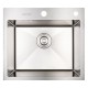 Мойка врезная 50x45 Standart Сатин AMALET