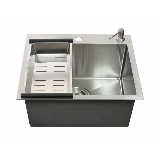 Мойка врезная 50x45 Standart Сатин AMALET