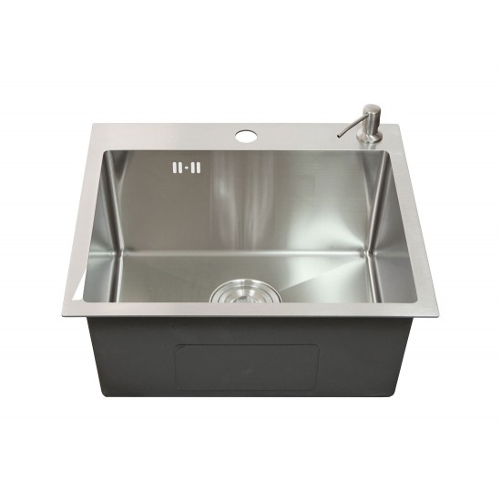 Мойка врезная 50x45 Standart Сатин AMALET