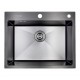 Мойка врезная 60x48 Стандарт Графит AMALET