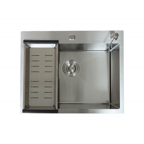 Мойка врезная 60x48 Стандарт Сатин AMALET