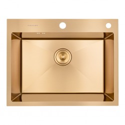 Мойка врезная 60x48 Стандарт Золото AMALET
