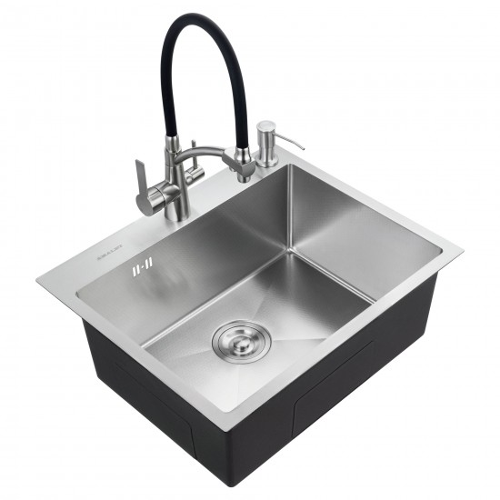 Мойка врезная 68x48 Премиум Сатин Honey AMALET