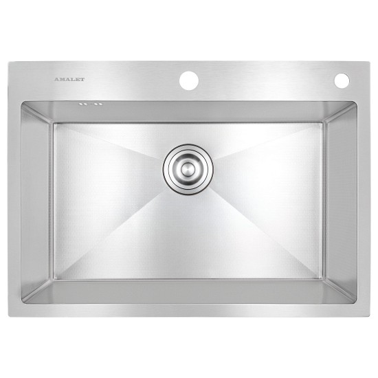 Мойка врезная 68x48 Премиум Сатин Honey AMALET
