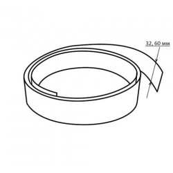 Кромочная лента без клея (вставка) 32 мм