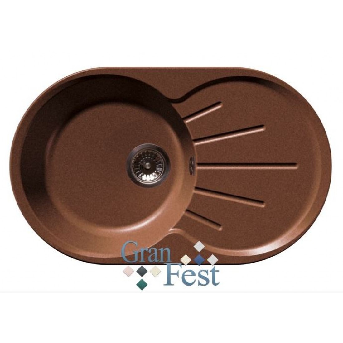 Granfest. Мойка GRANFEST Rondo gf-r750l. Мойка GRANFEST r750 l терракот. Rondo gf r750l. Мойка GRANFEST r750 l бежевый.