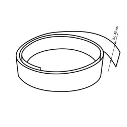 Кромочная лента без клея (вставка) 32 мм